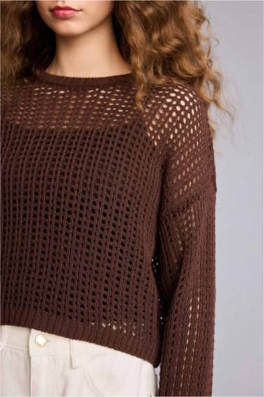 Regular Fıt Kazak - Görsel 4