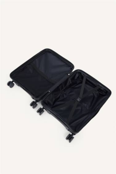 Unisex Sert Kapaklı Küçük Boy Valiz - Görsel 5