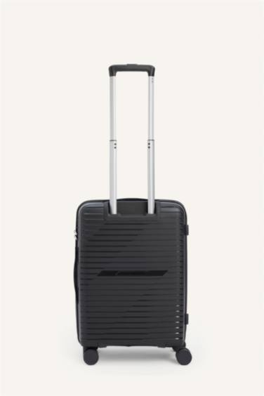 Unisex Sert Kapaklı Küçük Boy Valiz - Görsel 6