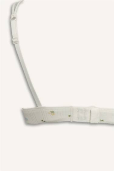 Dantel Detaylı Çıkarılabilir Pedli Balensiz Bralet - Görsel 3