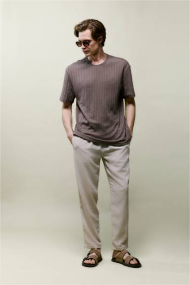 Regular Fıt Kısa Kollu Tişört - Görsel 2