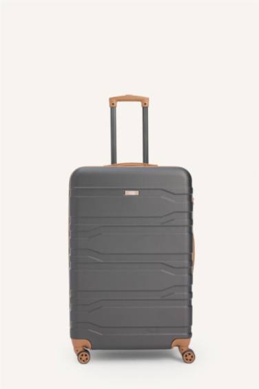 Unisex Sert Kapaklı Büyük Boy Valiz