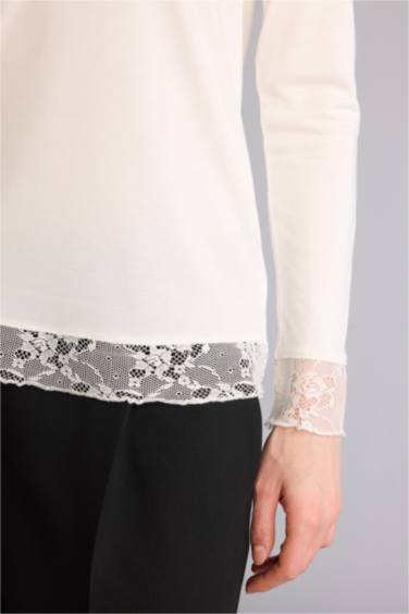 Fıtted Modal Tunik - Görsel 4