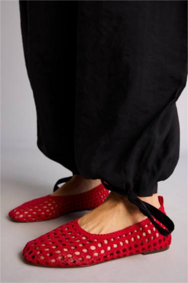 Balloon Fıt Beli Lastikli Modal Pantolon - Görsel 4