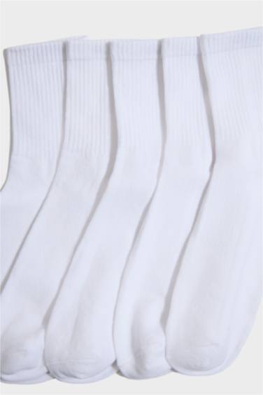 5'li Pamuklu Soket Çorap - Görsel 8