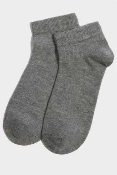 7'li Pamuklu Patik Çorap - Görsel 3