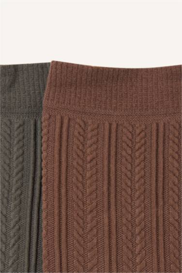 2'li Uzun Çorap - Görsel 4