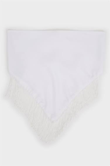 Kadın Puantiye Şal - Görsel 3