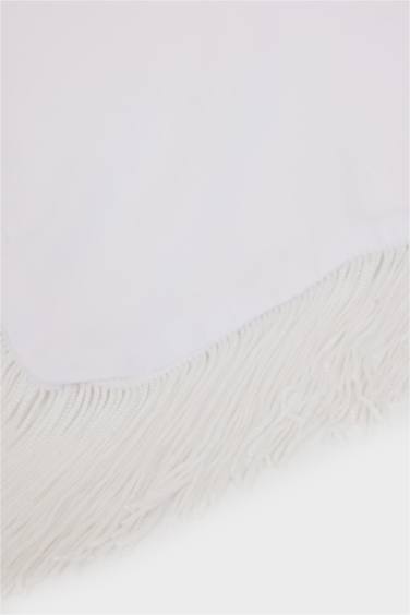 Kadın Puantiye Şal - Görsel 4