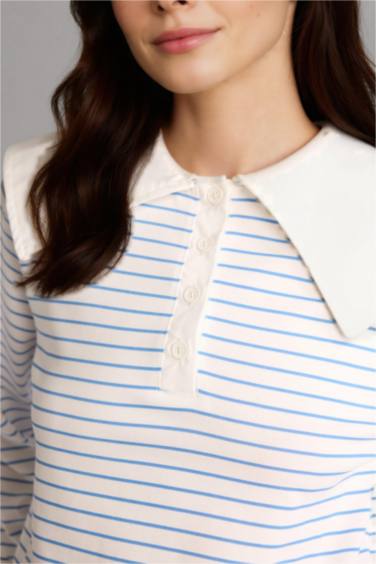 Loose Fıt Uzun Kollu Tunik - Görsel 4