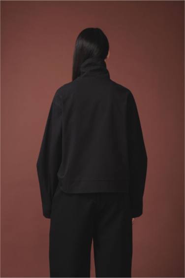 Dik Yaka Mont - Görsel 5