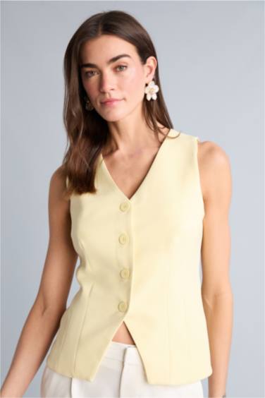 Teknik V Yaka Yelek - Görsel 3