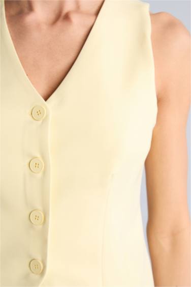 Teknik V Yaka Yelek - Görsel 4