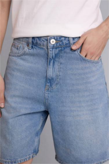 Straıght Fıt Bermuda