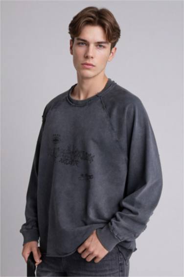 Boxy Fıt Sweatshirt