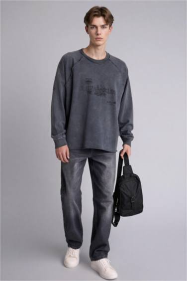 Boxy Fıt Sweatshirt - Görsel 2