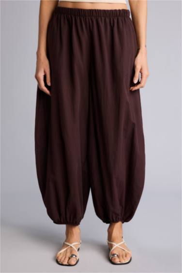 Yüksek Bel Balloon Fıt Pantolon