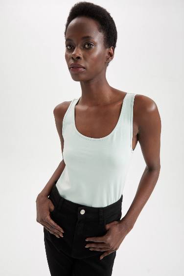 Slim Fit Strappy Vest