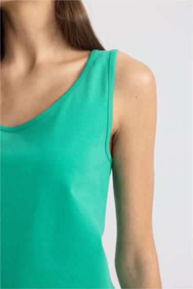 Débardeur Slim Col Rond