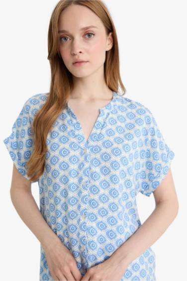 Regular Fit Crew Neck Short Sleeve Shirt