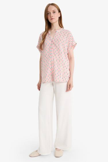 قميص نص ردن قصة عادية بياخة عالية