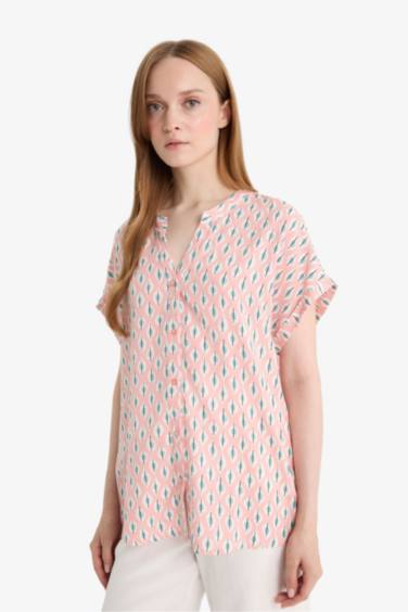 قميص نص ردن قصة عادية بياخة عالية