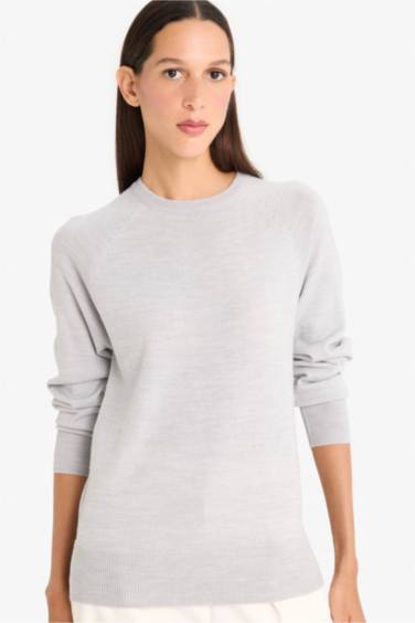 Relax Fit Crew Neck Pullover