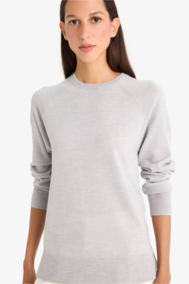 Relax Fit Crew Neck Pullover