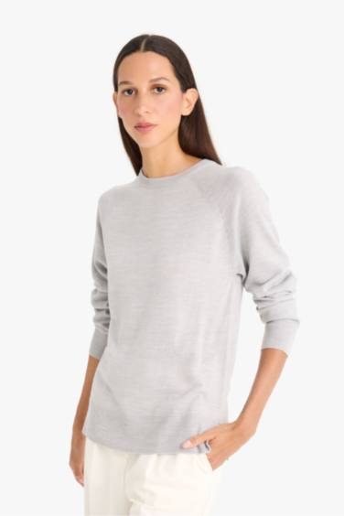 Relax Fit Crew Neck Pullover