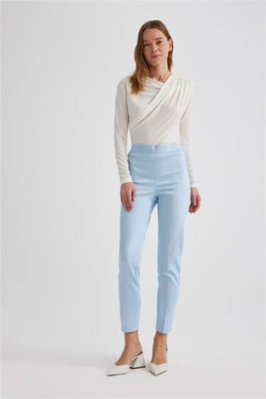 بنطرون ستان سيجاريت قصة عادية بخصر عادي