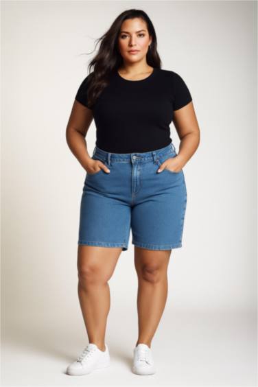 Футболка з коротким рукавом приталеного крою з круглим вирізом Камзол для жінок