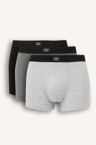 Regular Fit 3'lü Boxer