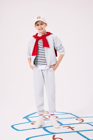 Boy Elastic Waist Jogger Sweatpants