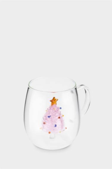 KARACA X DEFACTO NEW YEAR 26 PINK PINE TREE 440 ML KUPA