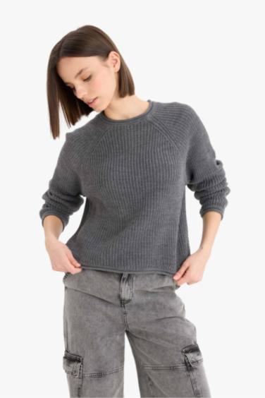 Coool Regular Fit Bisiklet Yaka Triko Kazak