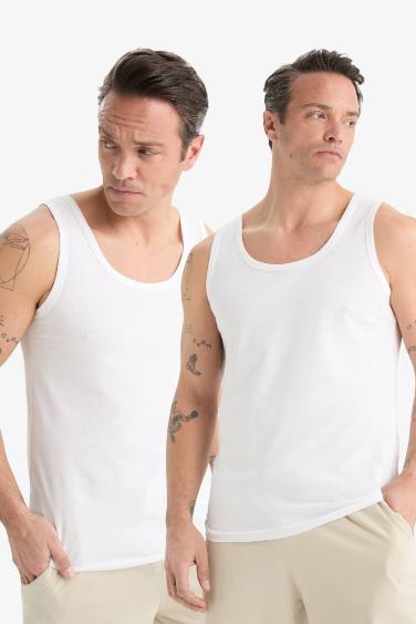 Slim Fit Dar Kesim 2'li Atlet