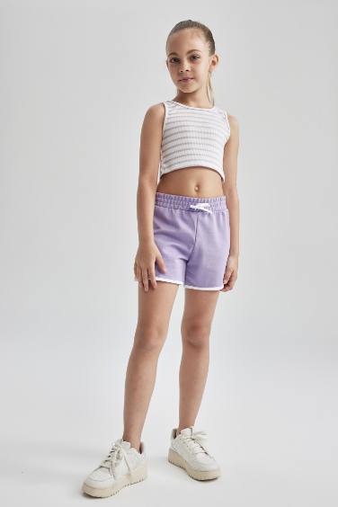 Girl Tie Waisted Shorts