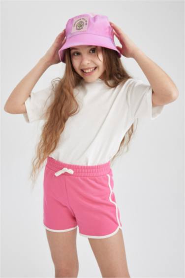 Girl Sweatshirt Fabric Shorts