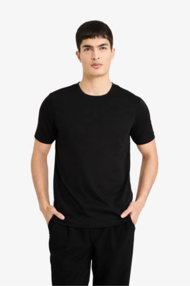Slim Fit Crew Neck Short Sleeve T-Shirt