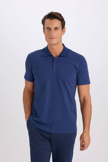 Slim Fit Polo Collar Polo T-Shirt