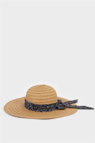 Kadın Hasır Şapka - Görsel 3