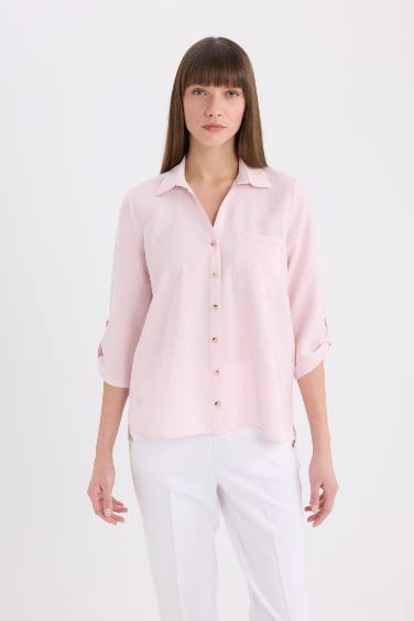 Regular Fit Basic Long Sleeve Shirt