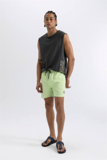 Mesh Lined Short Swim Shorts