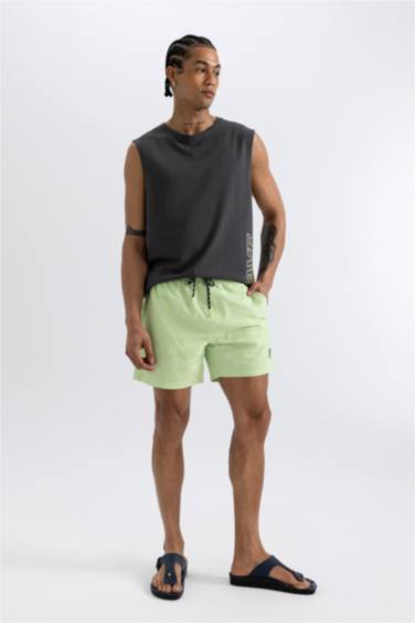 Mesh Lined Short Swim Shorts