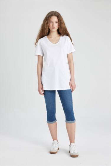 Regular Fit Short Sleeve Maternity T-Shirt