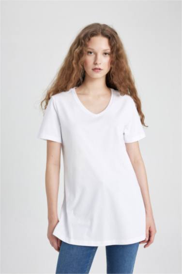 Regular Fit Short Sleeve Maternity T-Shirt