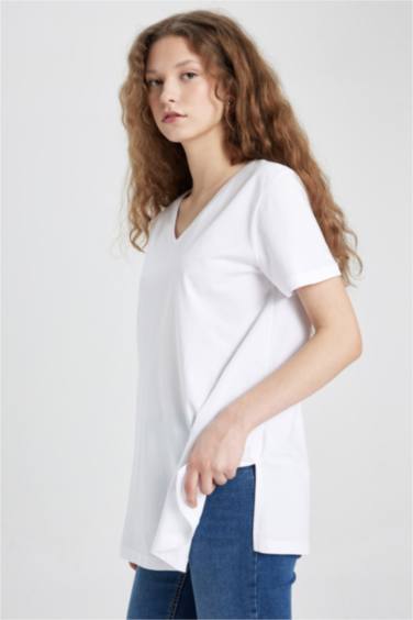 Regular Fit Short Sleeve Maternity T-Shirt