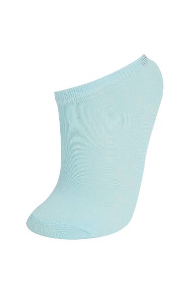 Girl Patterned 3 Pack Booties Socks