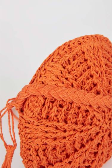 Kadın Hasır Çapraz Çanta