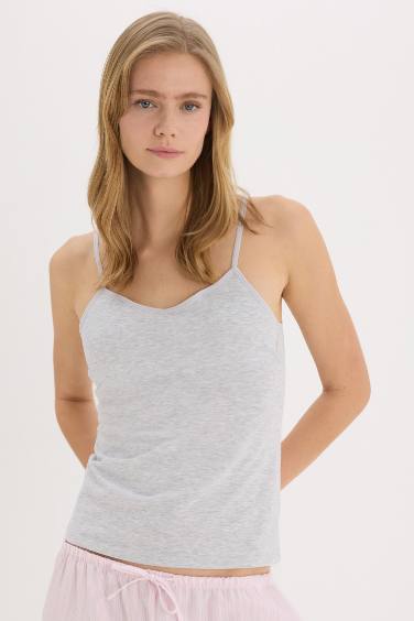 Regular Fit Cotton Tank Top